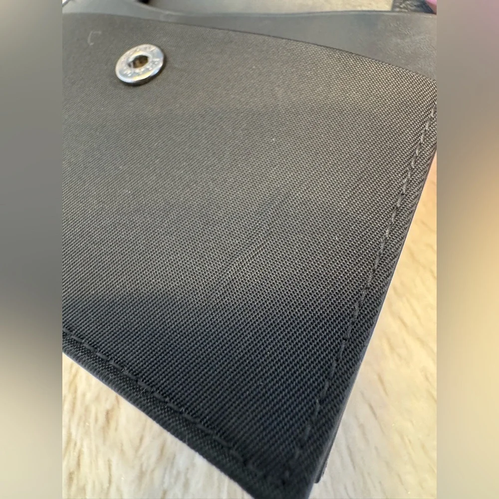 EUC PRADA Vintage Unisex Nylon Compact Wallet & Key Holder